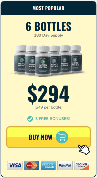Buy Memo Matrix 6 Bottle
